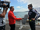 Digby Fox interviewing Dean Barker