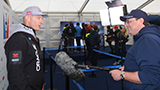 Digby Fox interviewing Jimmy Spithill